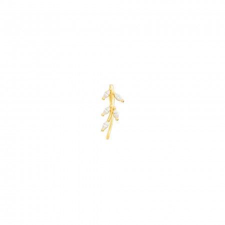 EAR CUFF SHINY LEAVES EAR CUFF SHINY LEAVES