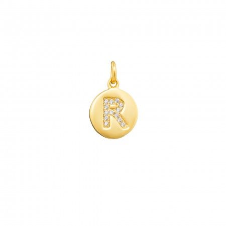 SHINY LETTER PENDANT