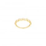 Gold Plated Silver - Zircon