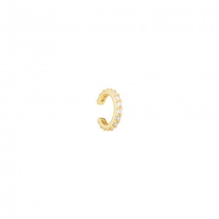EAR CUFF BRILLIANT SILVER