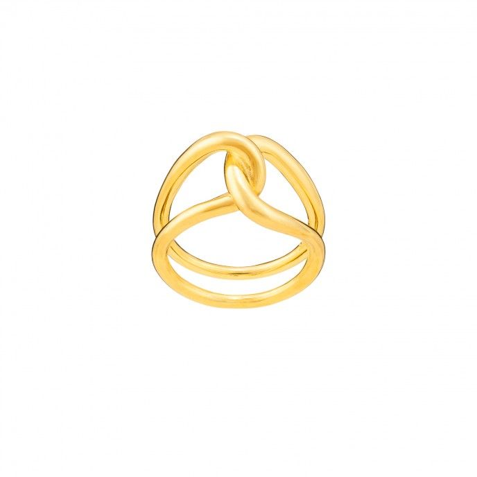 DOUBLE SILVER RING