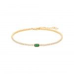 Gold Plated Silver - Green