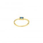 PRATA BANHO OURO AZUL