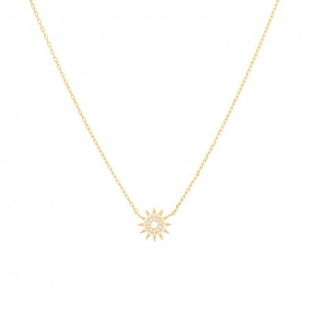 COLLAR DE PLATA SOL