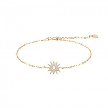 PULSERA DE PLATA CON SOL