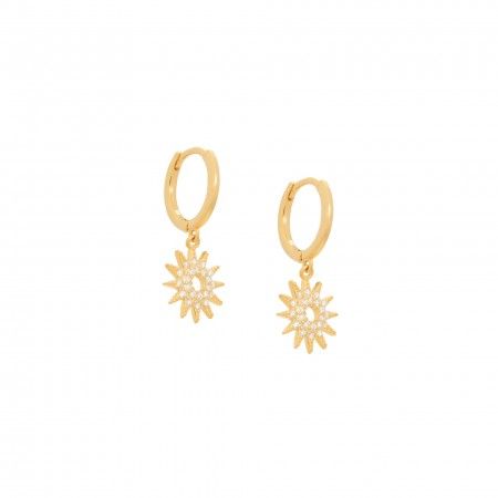 AROS DE PLATA CON SOL 