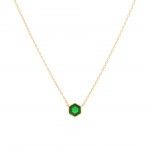 Gold Plated Silver - Green
