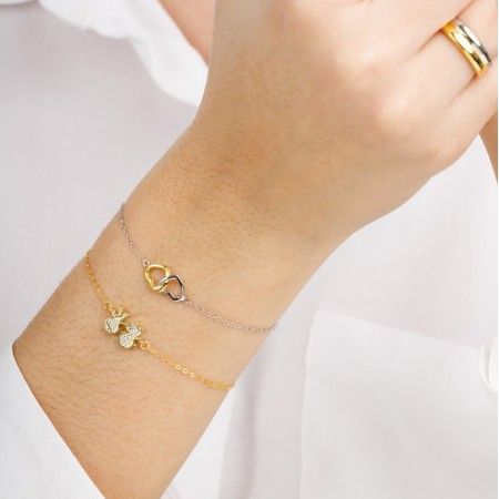 PULSERA DOS CORAZONES