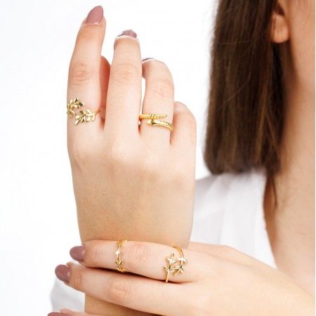 LEAVES RING