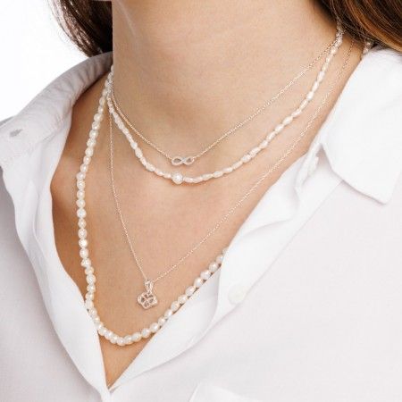 PEARL NECKLACE 50CM