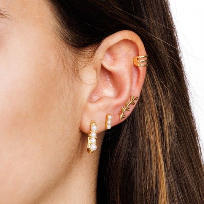 PENDIENTE earcuff HOJAS