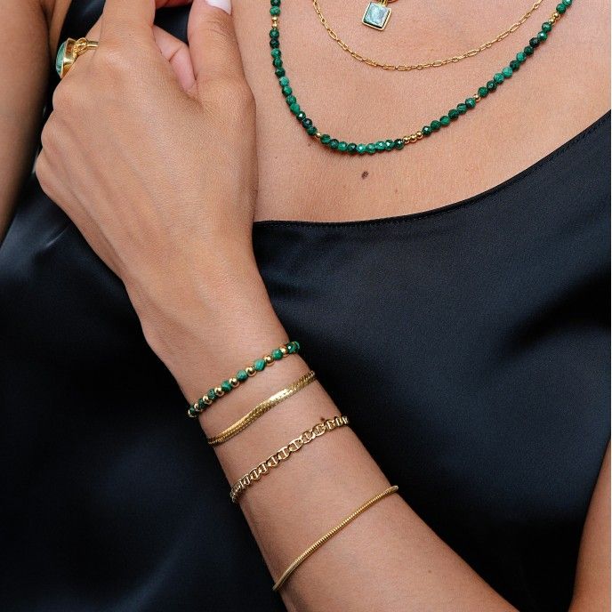 PULSERA CON ESLABONES OVALADOS