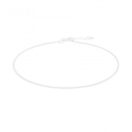 SILVER CHAIN ANKLET