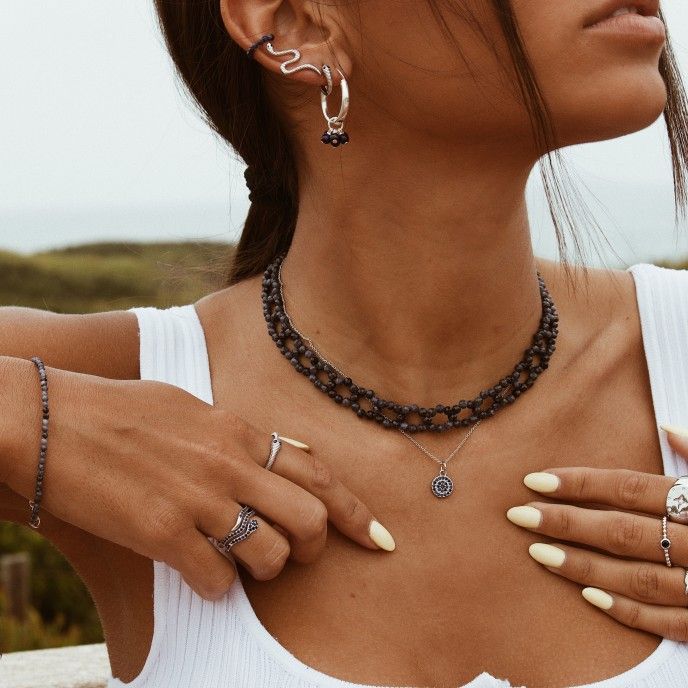 COLLAR CON RUEDA BRILLANTE