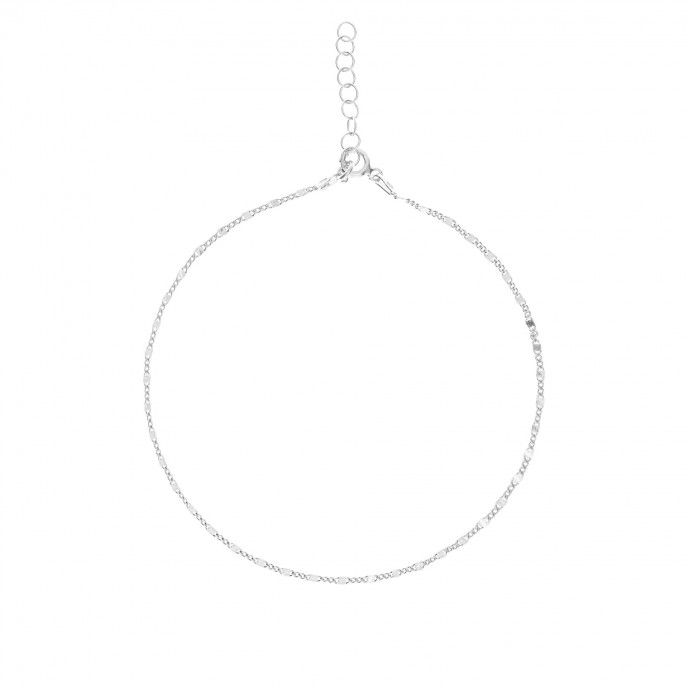 SILVER FOOT BRACELET