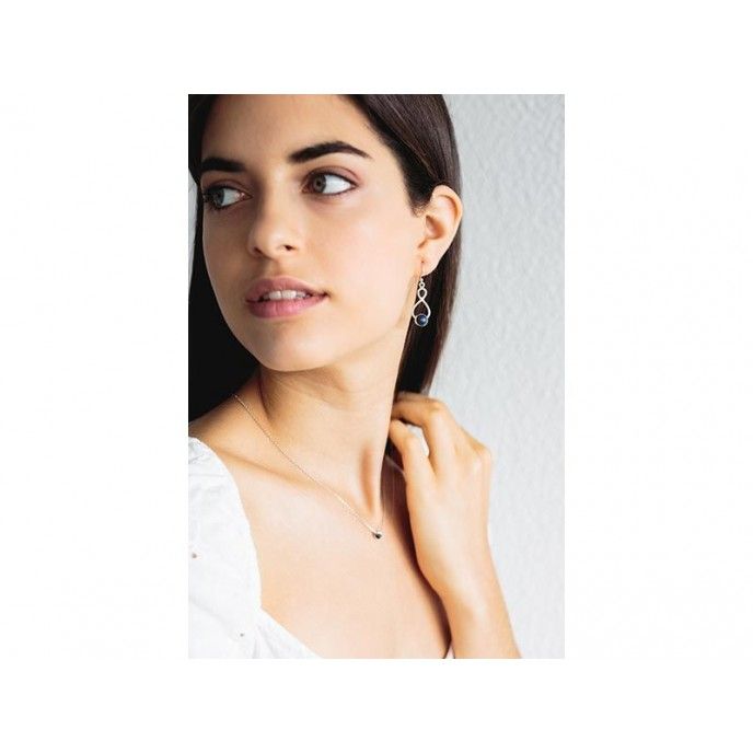 STONE DROP EARRINGS