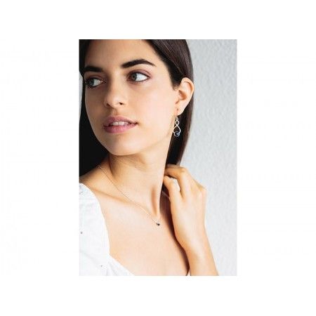 STONE DROP EARRINGS
