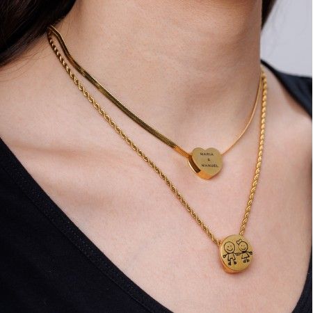 HEART STEEL PENDANT