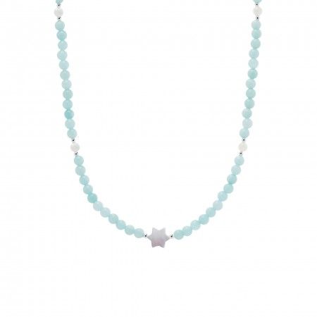 CHILDREN'S SILVER NECKLACE WITH STAR CHILDREN'S SILVER NECKLACE WITH STAR