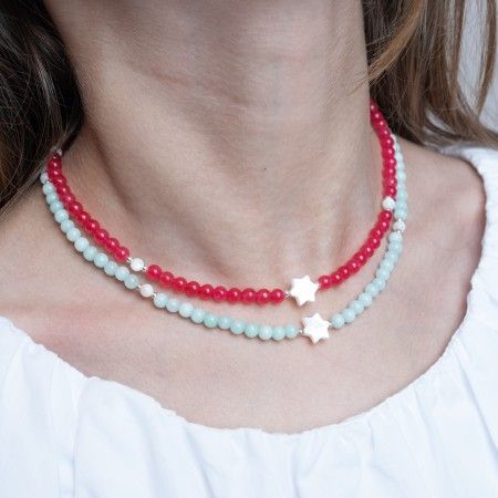 CHILDREN'S SILVER NECKLACE WITH STAR CHILDREN'S SILVER NECKLACE WITH STAR