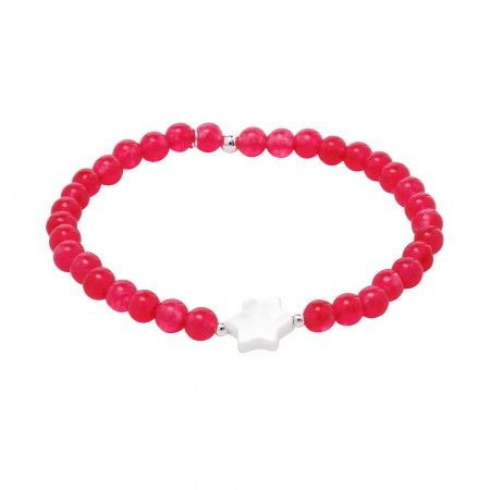 PULSERA DE PLATA CON ESTRELLA PARA NIÑA PULSERA DE PLATA CON ESTRELLA PARA NIÑA