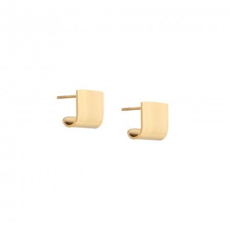 PENDIENTES DE ACERO CON CHAPA