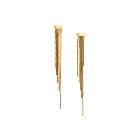 PENDIENTES LARGOS DE ACERO