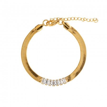 PULSERA DE ACERO BRILLANTE