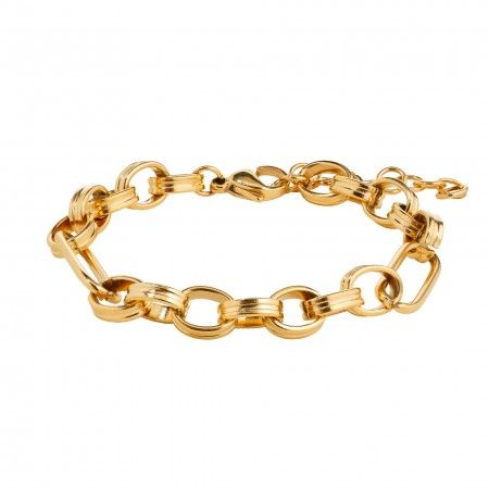 STEEL BRACELET WITH LINKS