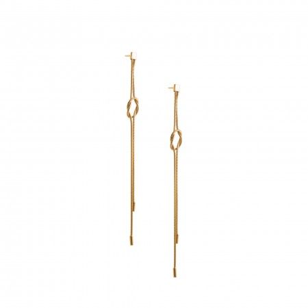 PENDIENTES LARGOS DE ACERO