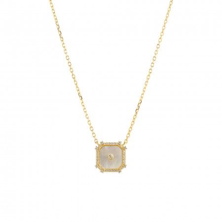SHINY SILVER NECKLACE