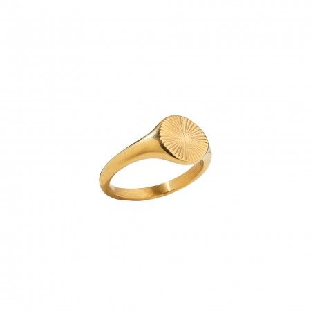 STAMP STEEL RING