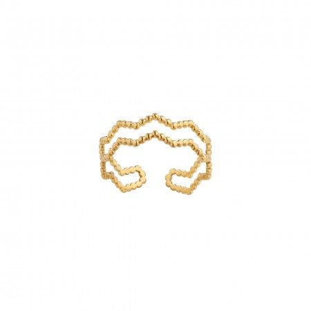 DOUBLE EFFECT STEEL RING