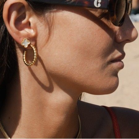 TWISTED SHAPED STEEL HOOPS