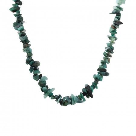 EMERALD NATURAL STONE NECKLACE