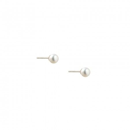 BALL PEARL EARRINGS