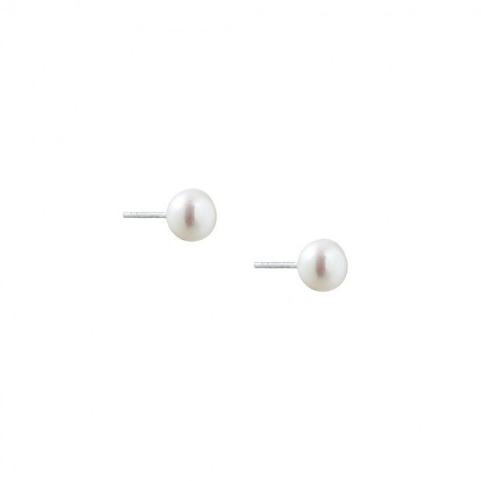 BALL PEARL EARRINGS