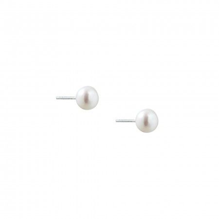 BALL PEARL EARRINGS