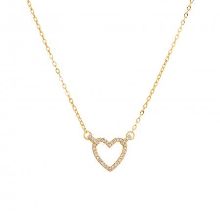 HEART SILVER NECKLACE