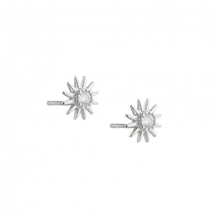 SUN SILVER EARRINGS