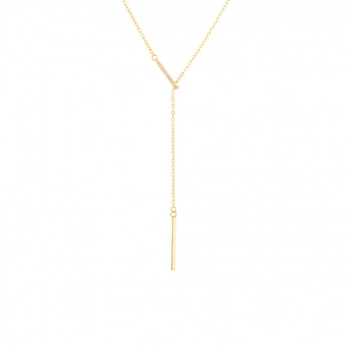 SHINY SILVER NECKLACE