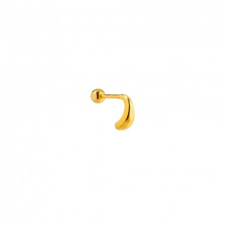 SILVER 5MM HOOP PIERCING 