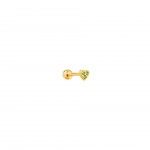 Gold Plated Silver - Green