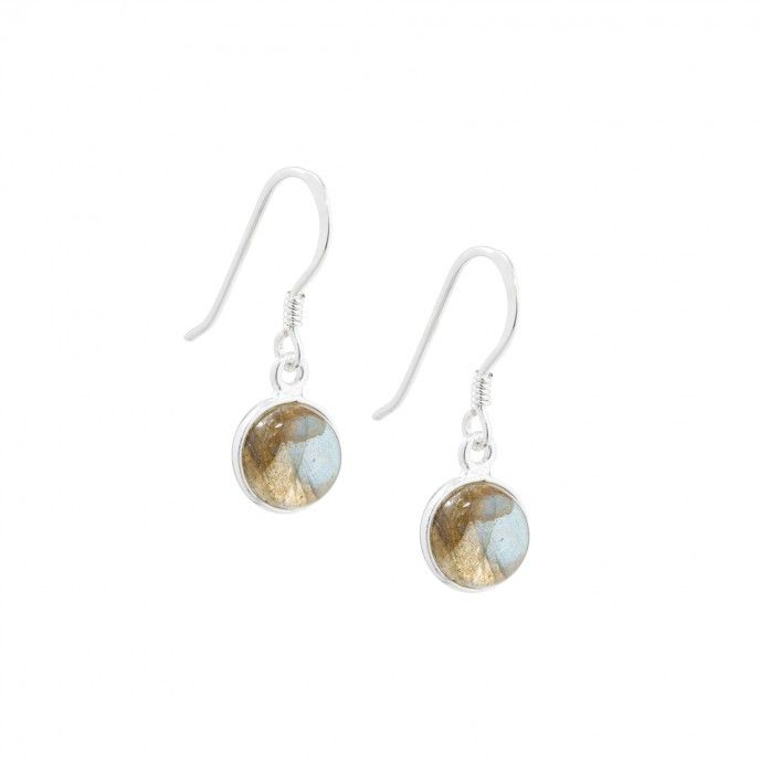 8MM STONE EARRINGS