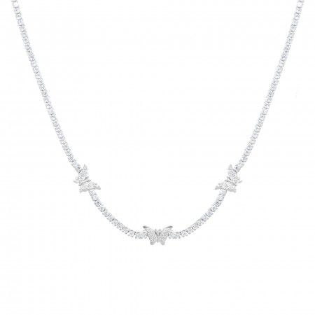 COLLAR CON MARIPOSAS