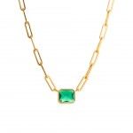 Green Gold Steel
