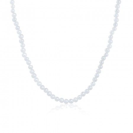 PEARLS SILVER NECKLACE