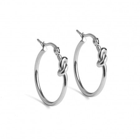STEEL HOOPS WITH KNOT