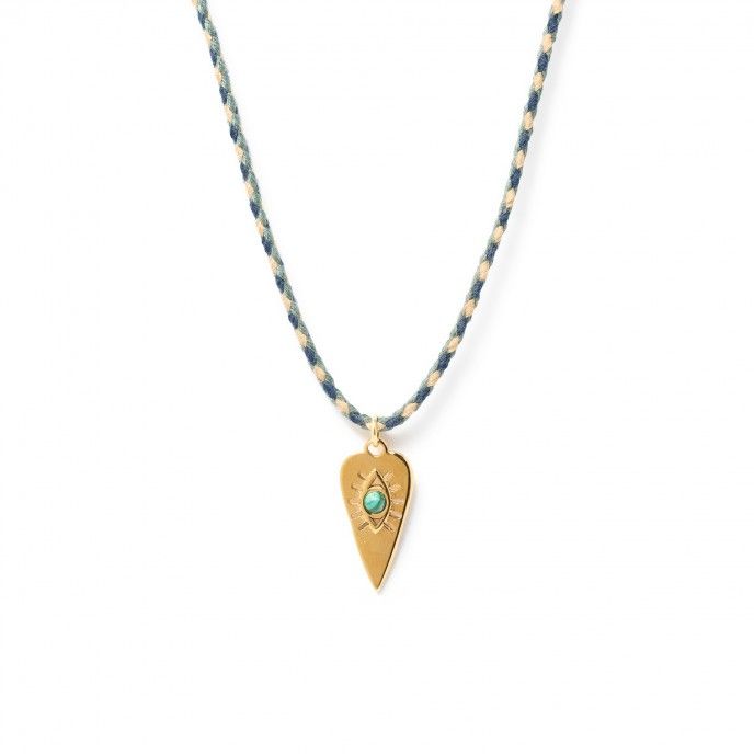 NECKLACE WITH DROP PENDANT