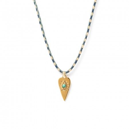 NECKLACE WITH DROP PENDANT